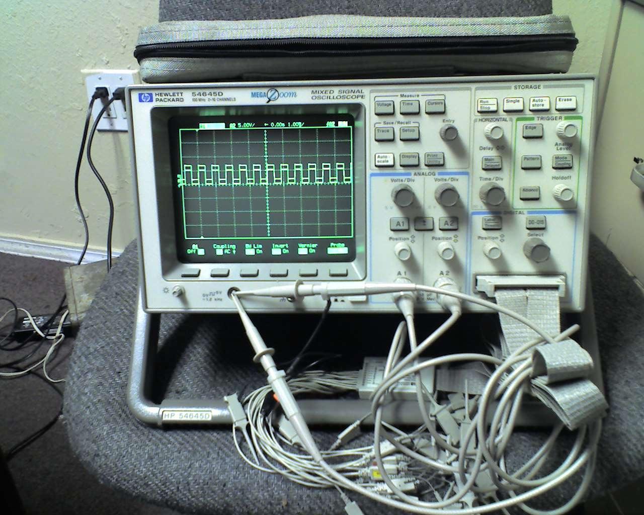 foto oscilloscope